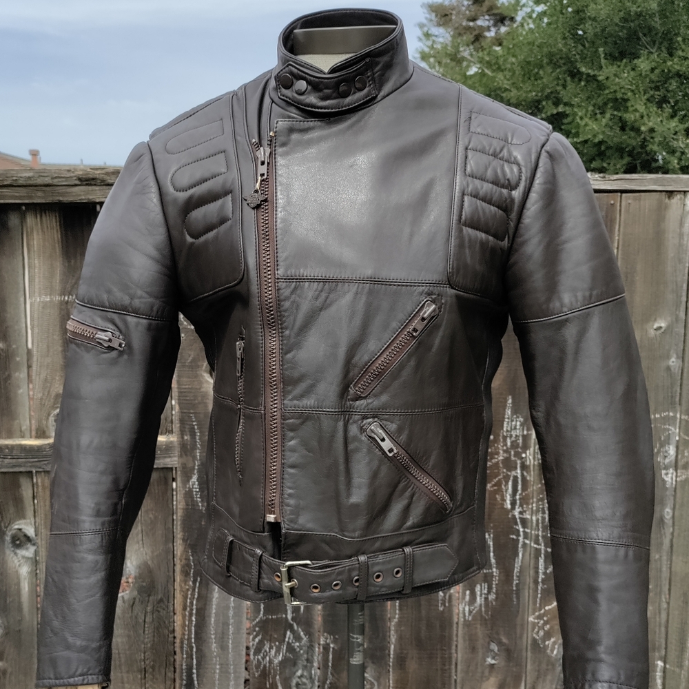 Vintage Harley Davidson Motorcycle Jacket